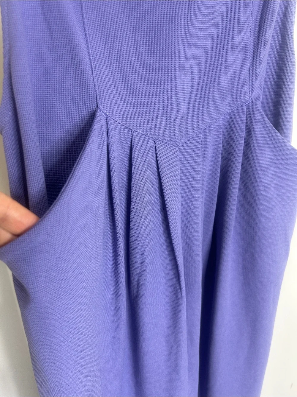 HALARA Pockets Waffle Casual Jogger Overalls Mellow Purple Size Small - Picture 12 of 16